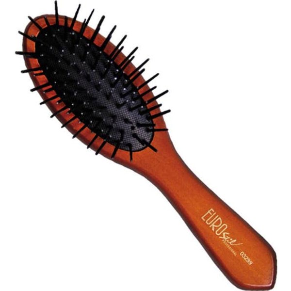 Eurostil Cepillo Goma Fuelle Oval PequeñO PúA PláStico-image