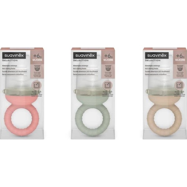 Suavinex Selection Alimentador Antiahogo Sil +3M Essence 1 Ud-image