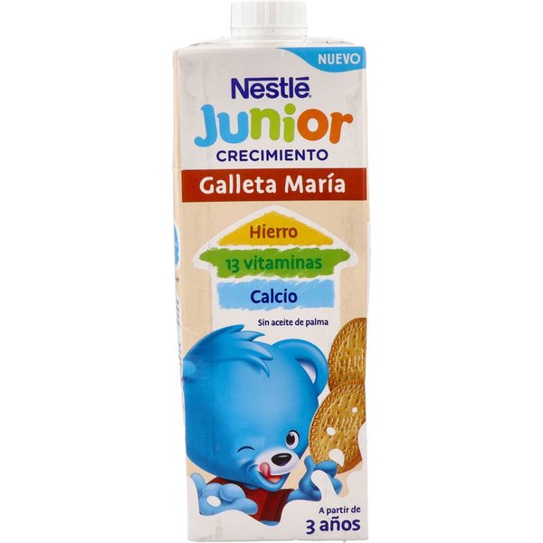 Nestlé Junior Crecimiento 3 Con Galletas 1L-image