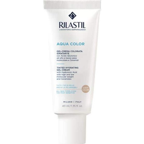 Rilastil Aqua Color Gel Crema Hidratante Light 40Ml-image