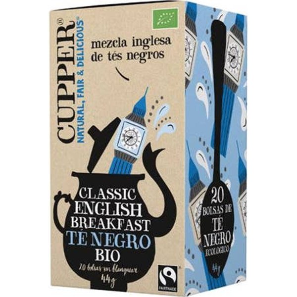 Cupper Te Negro English Break Inf Bio 20Uds-image