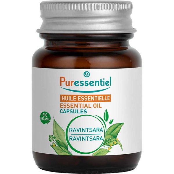 Puressentiel Aceite Esencial Bio Ravintsara 60 Caps-image