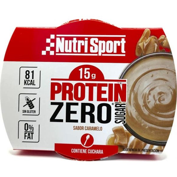 Nutrisport Protein Zero Sugar Pudding Caramelo 135 G-image