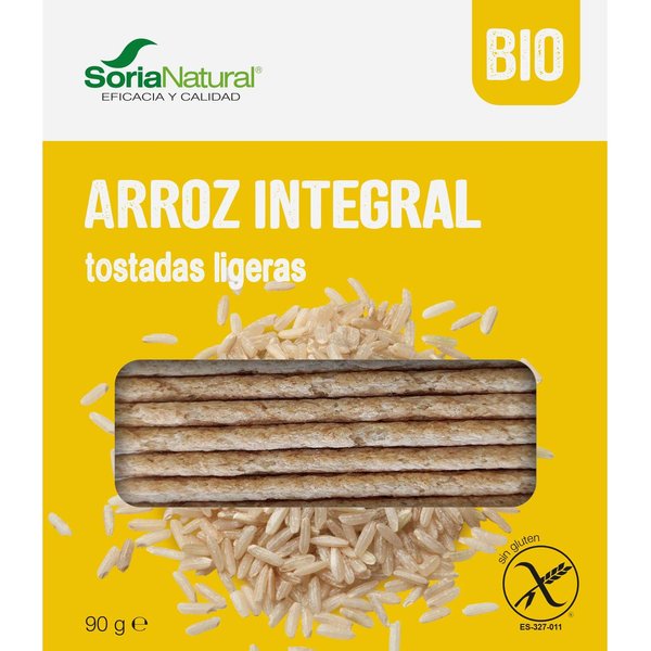 Soria Natural Tostadas Ligeras Arroz Integral 25Uds-image