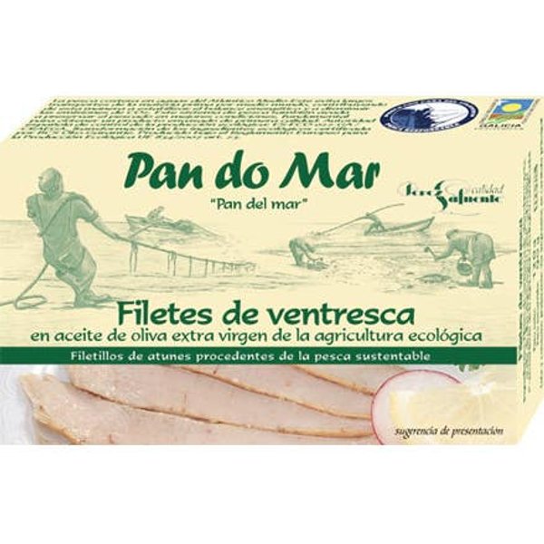 Pan Do Mar Ventresca AtúN Claro Aceite Oliva 120 G-image