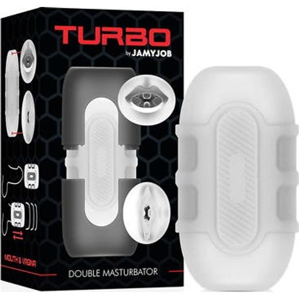 Jamyjob Turbo Masturbador Doble 1Ud-image