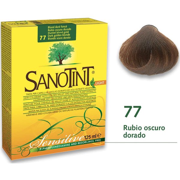 Santiveri Sanotint Light Tint Nº77 Rubio Oscuro/Dorado 125Ml-image