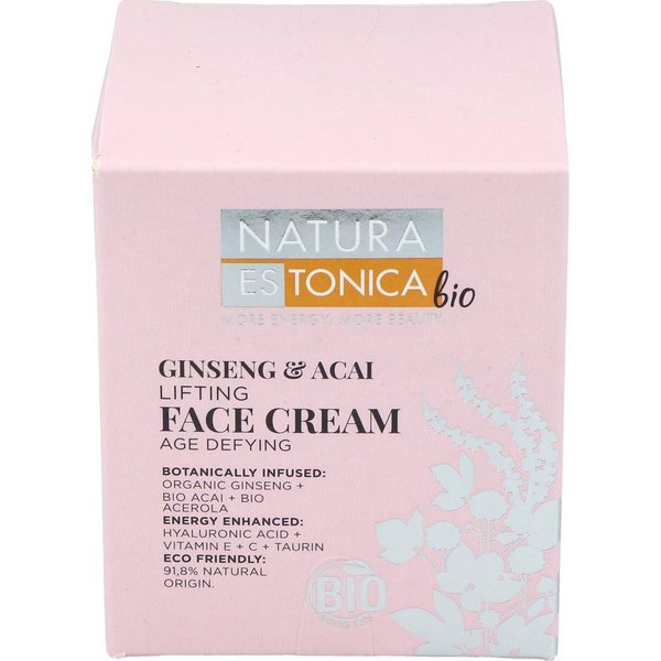 Natura Estonica Ginseng & Acai Lifting Face Cream 50Ml-image