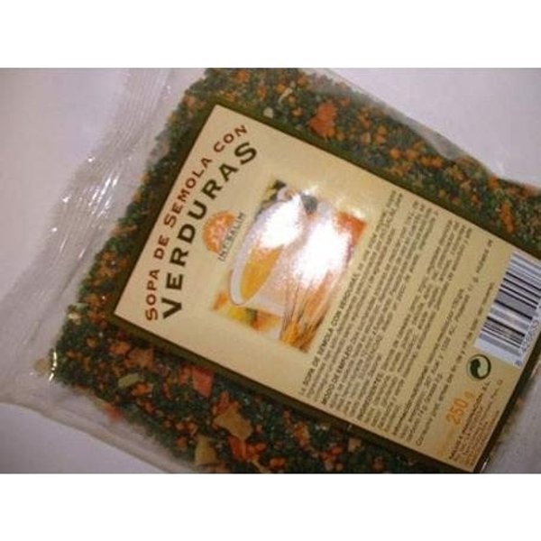 Int-Salim Semola Verduras 250G-image