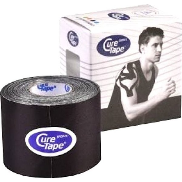 Cure Tape Vendaje Neuromuscular Negro 5 Cmx5 M-image
