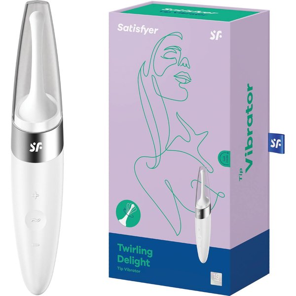 Satisfyer Twirling Delight Vibrador Blanco 1Ud-image