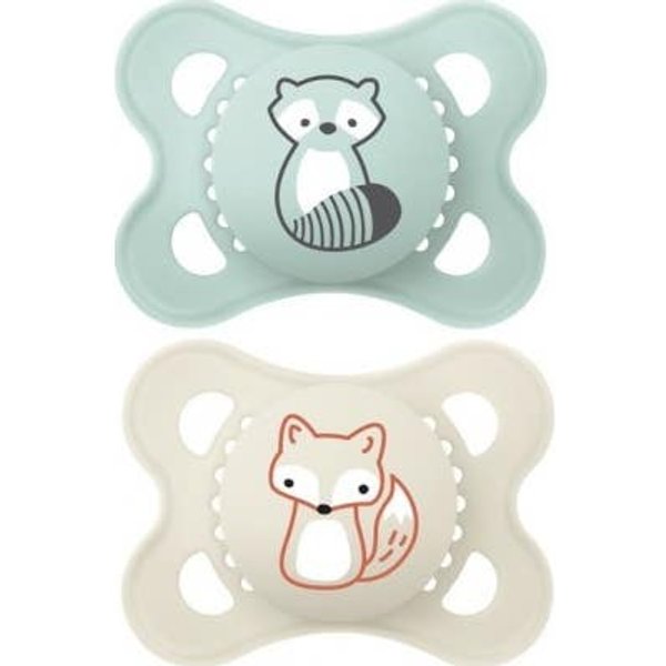 Mam Chupete Silicona Original Matt R 2 A 6 Meses 2Uds-image