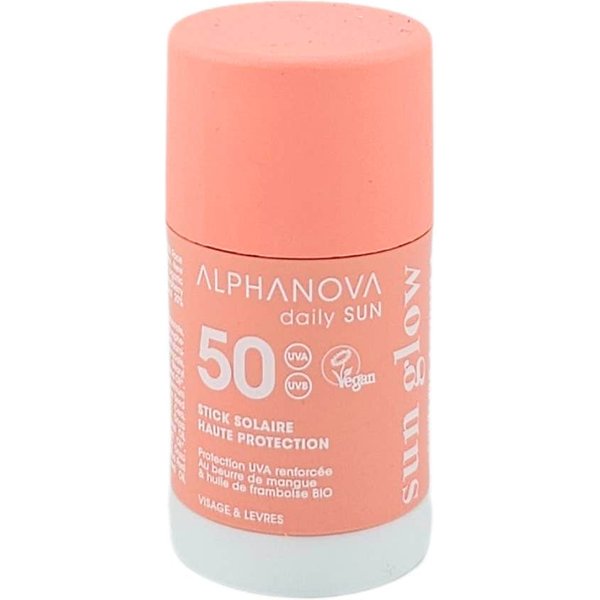 Alphanova Daily Sun Glow Stick Solar Spf50 Facial Bio 17Ml-image