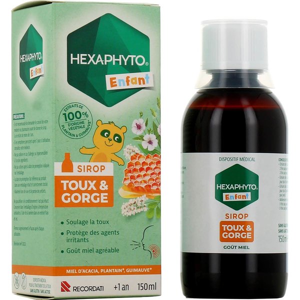 Hexaphyto Jarabe Infantil Tos & Garganta 150 Ml-image
