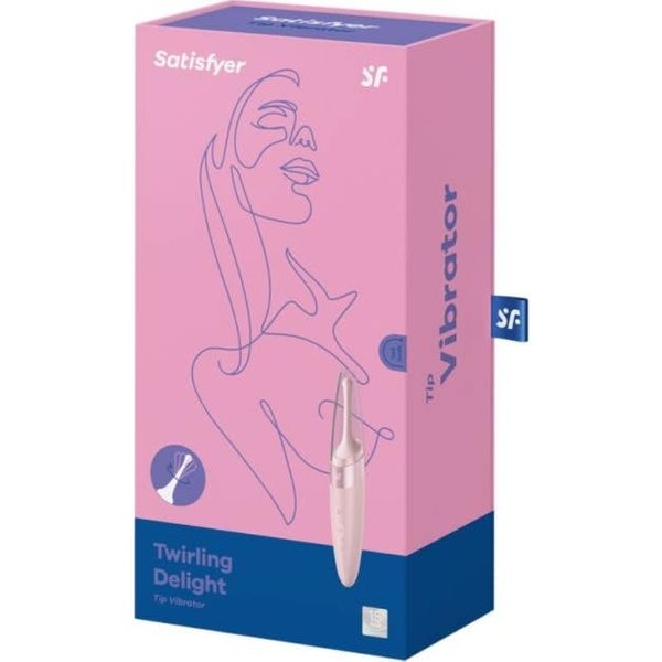 Satisfyer Twirling Delight Vibrador Rosa 1Ud-image