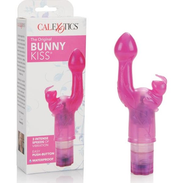 CalExotics Kiss The Original Conejito Vibrador Rosa 1 Ud-image