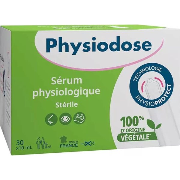 Physiodose SéRum FisiolóGico EstéRil PláStico Vegetal 30X10 Ml-image