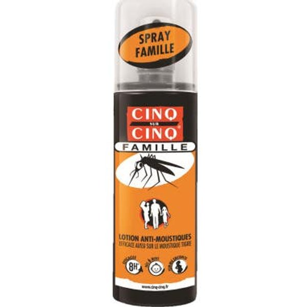 Cinq Sur Cinq LocióN Familia Anti-Mosquitos Control Spray 100Ml-image