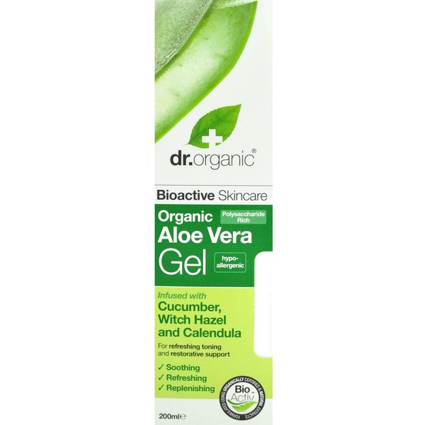 Dr.Organic Aloe Vera Gel Con Cetriolo 200 Ml-image