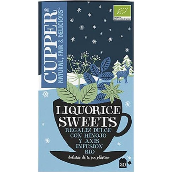 Cupper InfusióN Winter Liquorice Bio 20 Sobres-image
