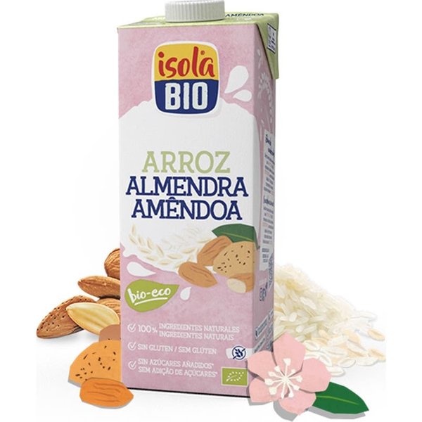 Bebida De Arroz Y Almendra Isola 1 L-image