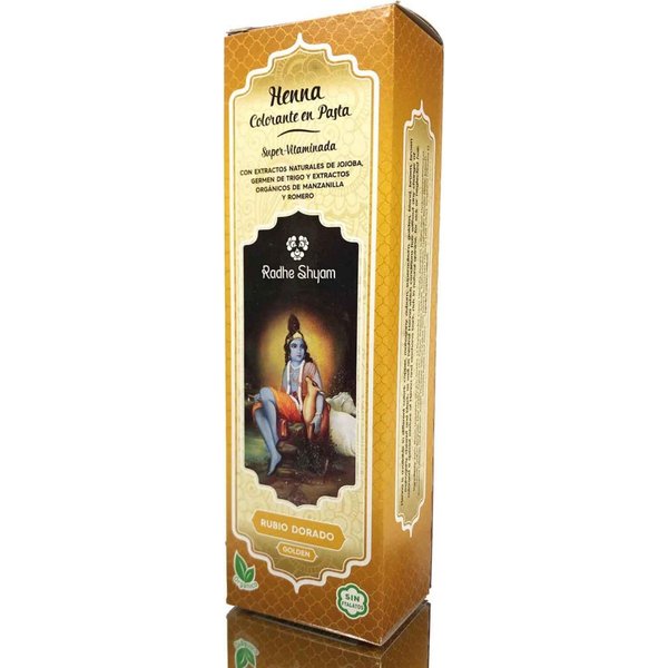 Radhe Shyam Henna Pasta Rubio Ceniza 200Ml-image