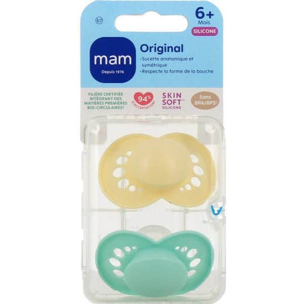 Mam Original Tendance Chupete +6 Meses 2Uds-image