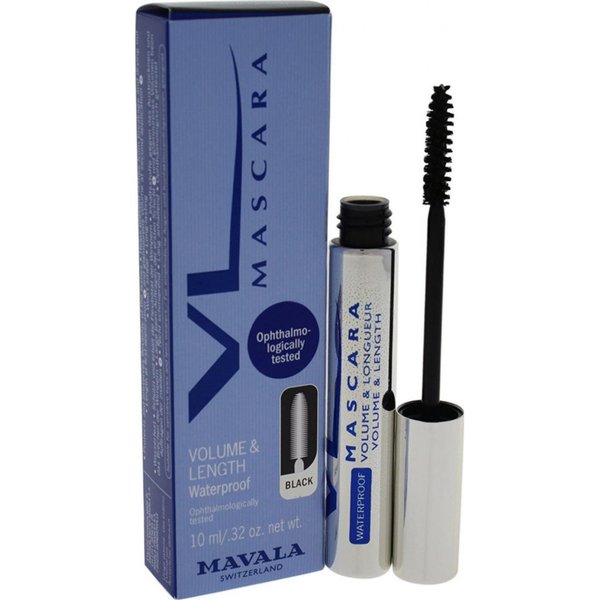 Mavala MáScara De PestañAs Volumen & Longitud WP 01 Noir 10 Ml-image