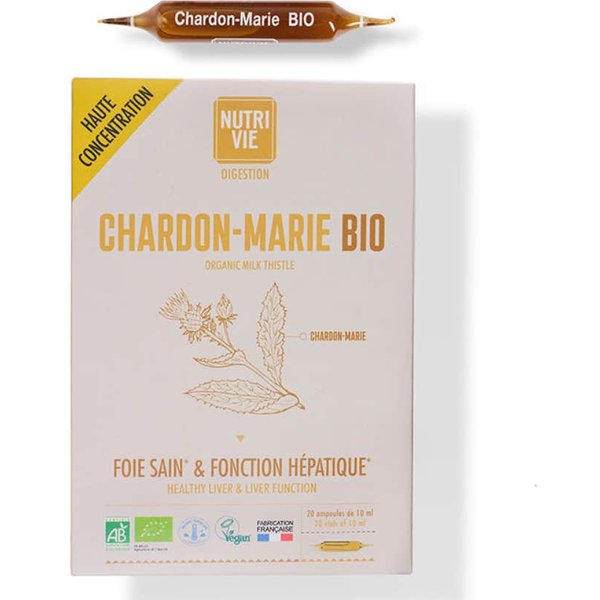 Nutrivie Ampollas Cardo Mariano Bio 20X15 Ml-image