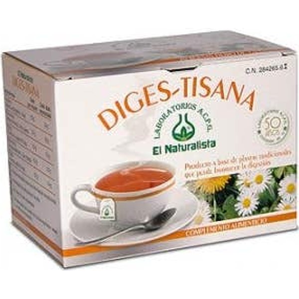 El Naturalista Diges Tisana 20 Filtros-image
