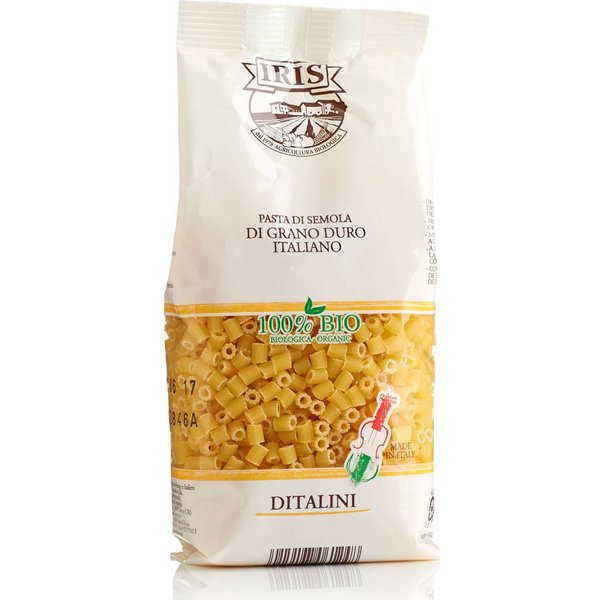 Iris Pasta Pistones Trigo Duro Bio 250G-image