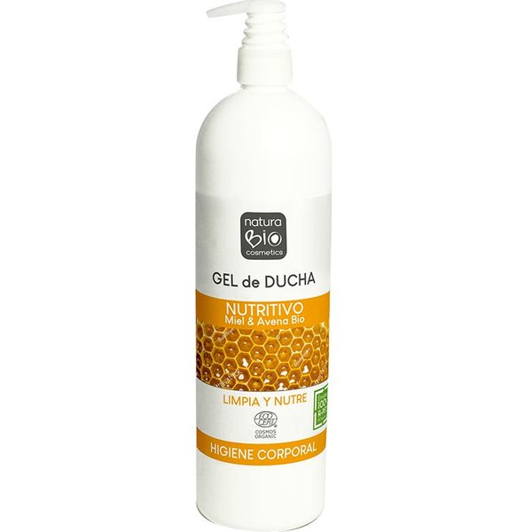 Naturabio Cosmetics Gel Ducha Nutritivo Miel Y Avena Bio 740Ml-image
