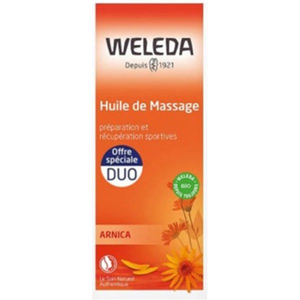 Weleda Pack Aceite De Masaje ÁRnica 2X200Ml-image