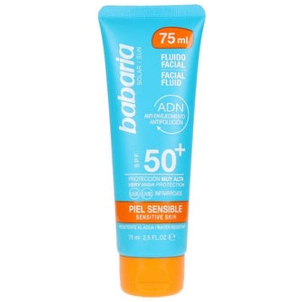 Babaria Solar Fluido Piel Sensible Spf50+ 75 Ml-image