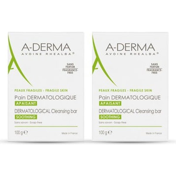 A-Derma Dermopan Leche Avena Rhealba 2X100G-image