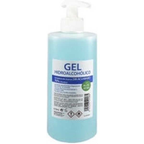 Nurana Gel HidroalcohóLico 70% Aloe Vera Dosificador 470 Ml-image