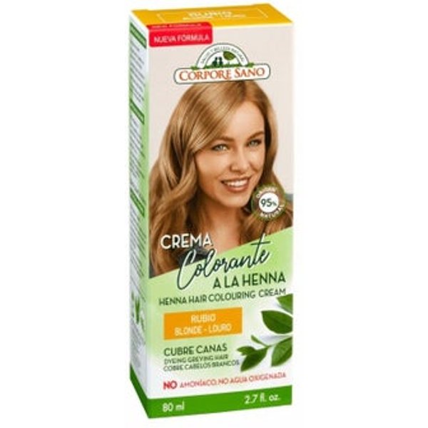 Corpore Sano Crema Colorante Cabello Rubio 80Ml-image