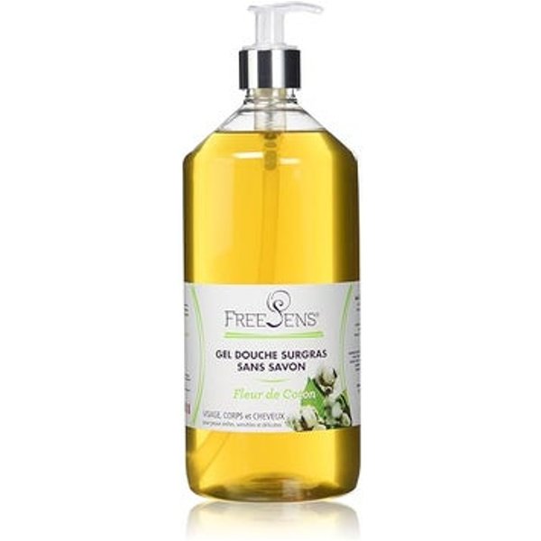 Freesens Gel De Ducha Surgras Sans Savon AlgodóN Flor 1L-image