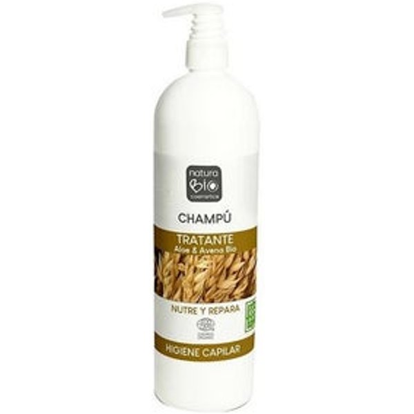 Naturabio Cosmetics Champú Tratante Aloe Avena Bio 740Ml-image