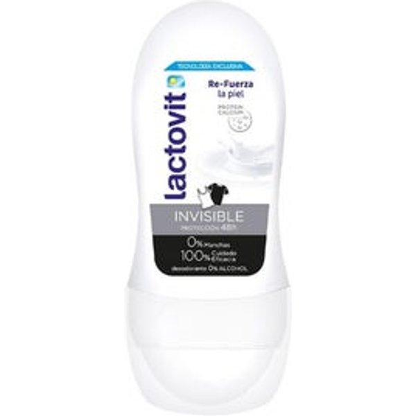 Lactovit Invisible Antimanchas Deo Roll-On 50Ml-image