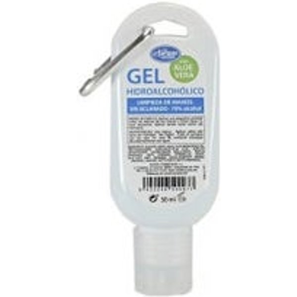 Nurana Gel HidroalcohóLico 70% Aloe Vera Llavero Rellenable 50 Ml-image