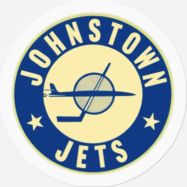 Johnstown Jets Vintage Hockey Logo Stickers-image