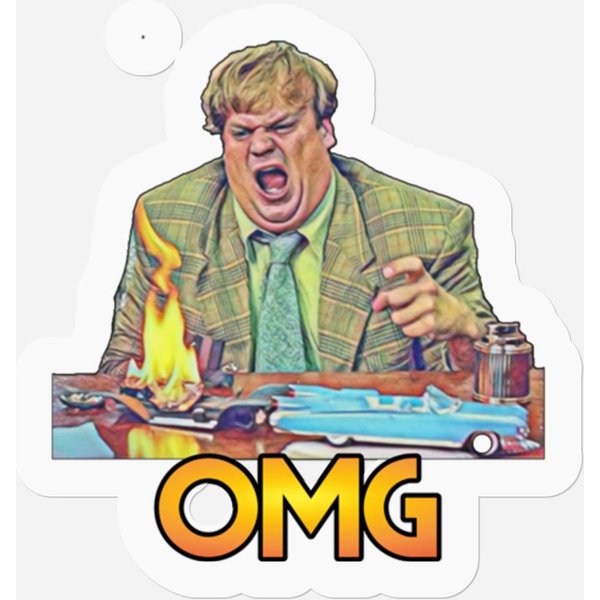 Funny Design - Omg - Tommy Boy - Stickers-image