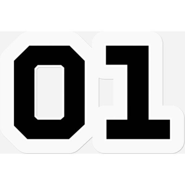 Dukes Of Hazzard - General Lee Number Stickers-image