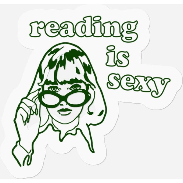 Rory Reading Is Sexy Stickers-image