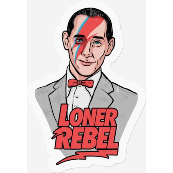 Loner Rebel - Pee Wee Herman - Stickers-image