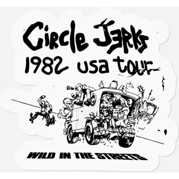Circle Jerks 1982 - Circle Jerks - Stickers-image