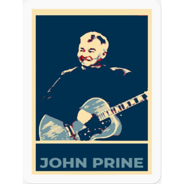 John Prine Stickers-image