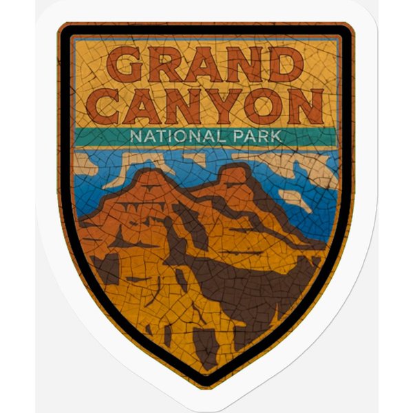 Grand Canyon Vintage Decal - Grand Canyon - Stickers-image