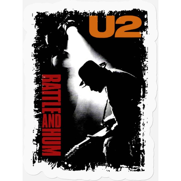 U2 Rattle And Hum Vintage 90'S Stickers-image